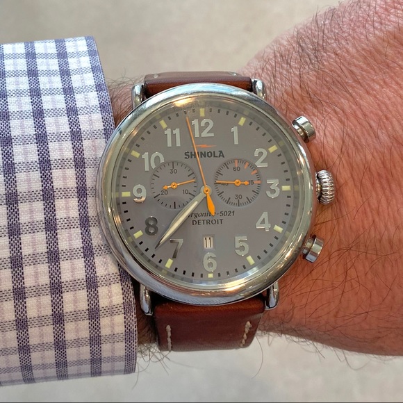 Shinola Runwell Chrono 47mm watch - Picture 2 of 8